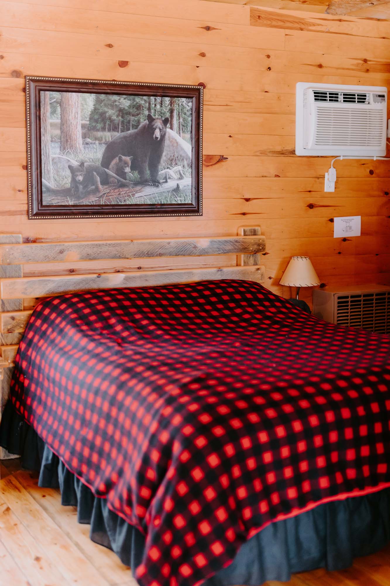 Bear Paw Cabin Bedroom