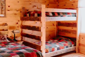 Hole in the Day Cabin Beds